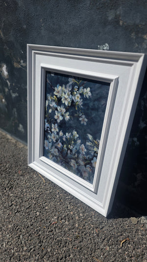 'Begin again' - Original painting of Spring blossom