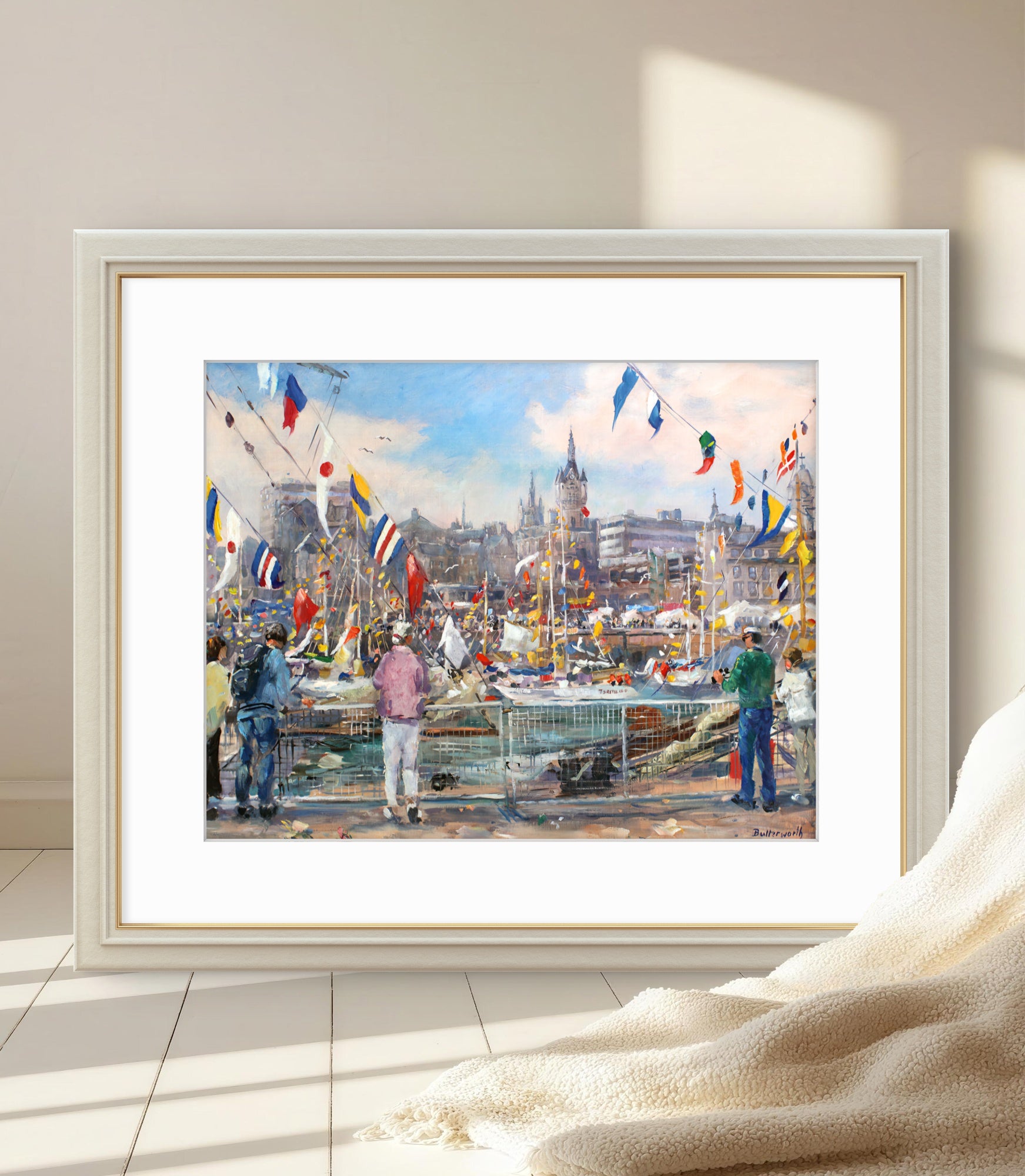 'Flying Colours' - Fine Art Print of Aberdeen Tall Ships
