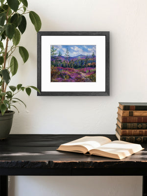 'Purple Haze' - Fine Art Print of The Cairngorms