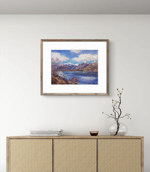 'Winter Calm' - Fine Art Print of Loch Muick