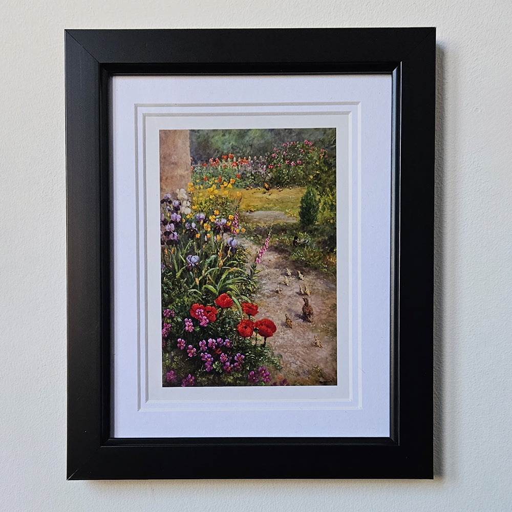 Framed Summer in the Garden Card