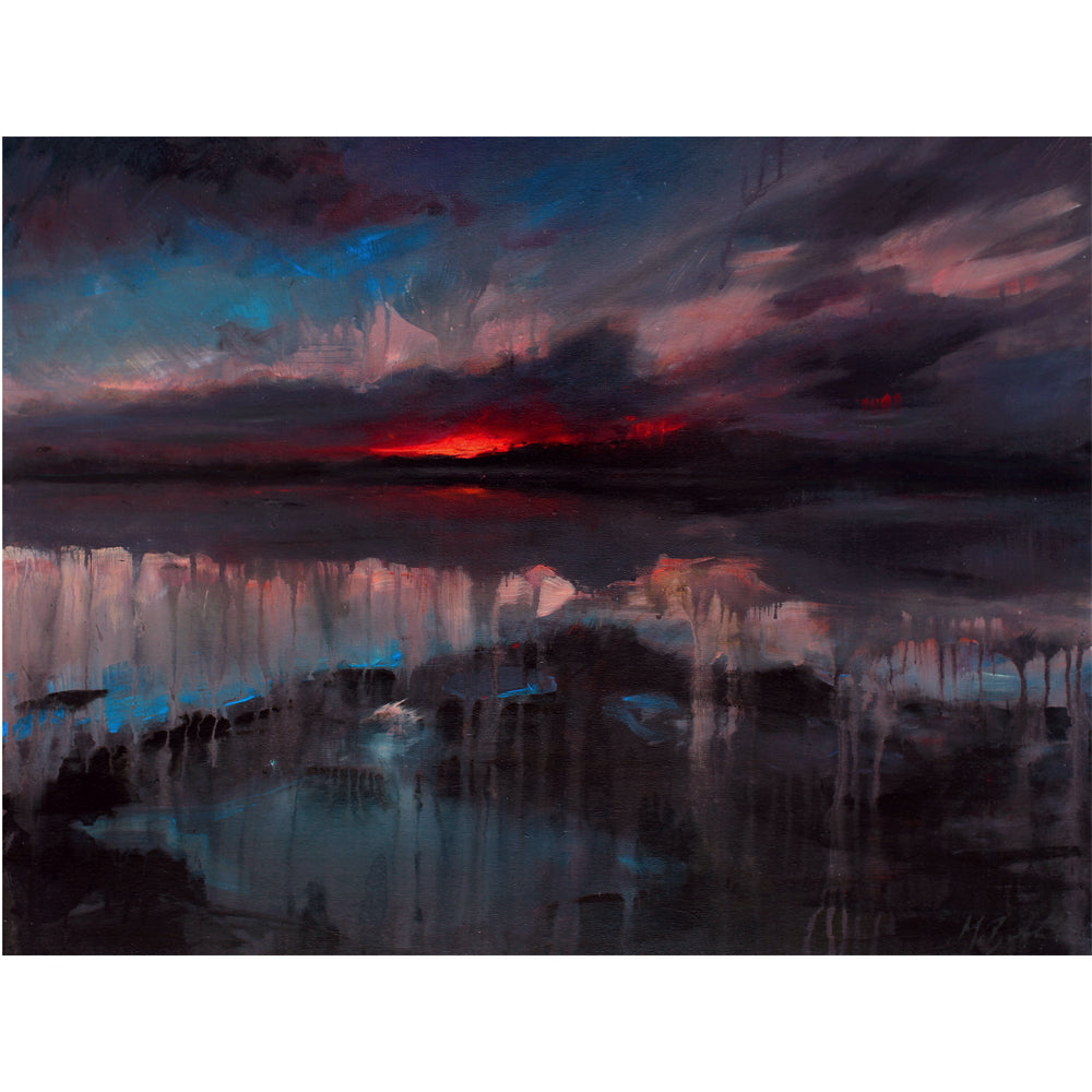 Scottish fine art paintings, prints & cards at the Butterworth Gallery in Aberdeenshire by artist Mary Louise & Howard Butterworth. Scotland art of sunsets & seascapes, Skye, Cullins, Poolewe, Aberdeen. Available as giftware, signed prints, giclee prints 