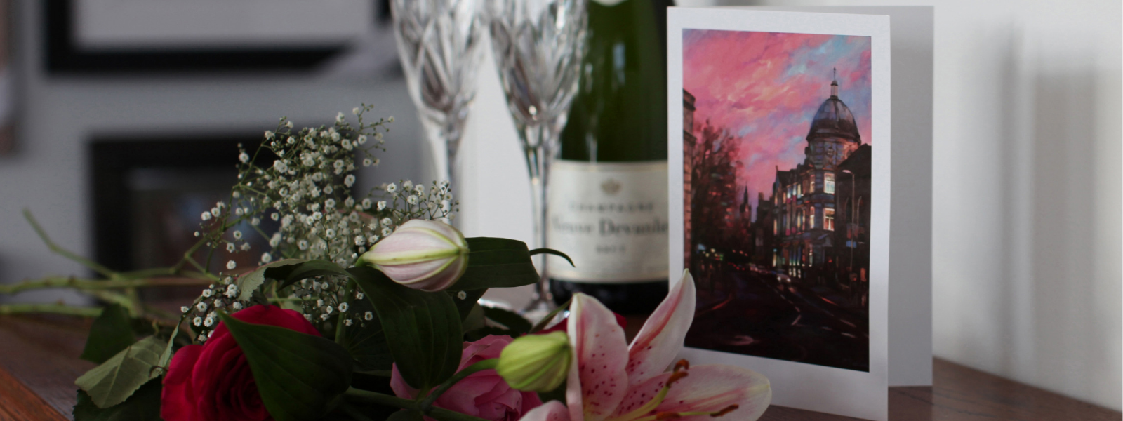 Gift account and wedding list service for wedding gifts and gift ideas of giving Scottish Fine art from a Scottish Art Gallery The Butterworth gallery in Royal Deeside Scotland. 