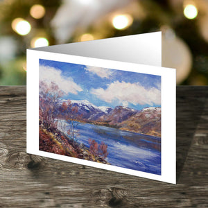 Christmas Collection Pack of 12 Greetings Cards - Winter Paintings of Aberdeenshire