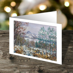 Christmas Collection Pack of 12 Greetings Cards - Winter Paintings of Aberdeenshire