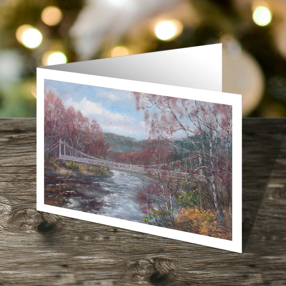 Christmas Collection Pack of 12 Greetings Cards - Winter Paintings of Aberdeenshire