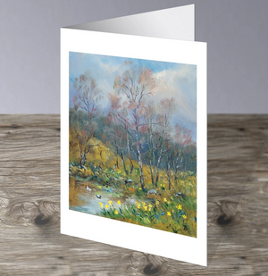 Spring Flowers Greeting Card Collection