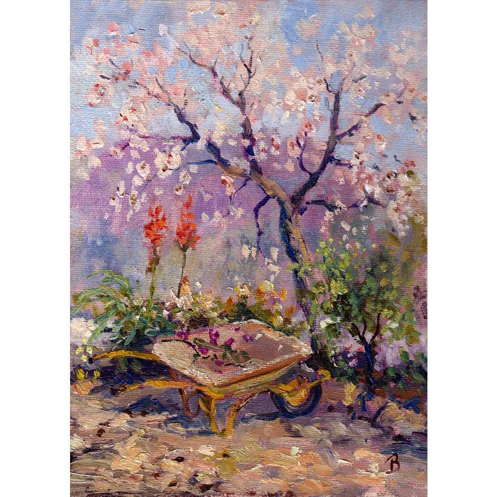 'Colin's Wheelbarrow' - Fine Art Print