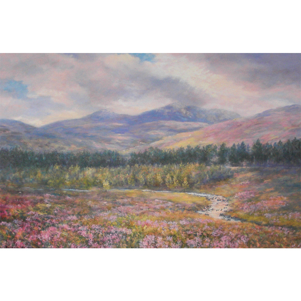 'Evening Shadows on Lochnagar' - Fine Art print of Glenmuick