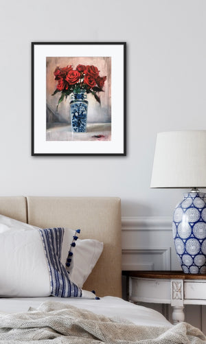 'Thinking of you' - Fine Art Print of Roses