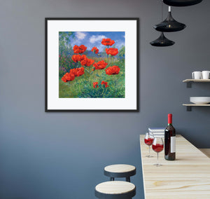 'Poppies' - Fine Art Print