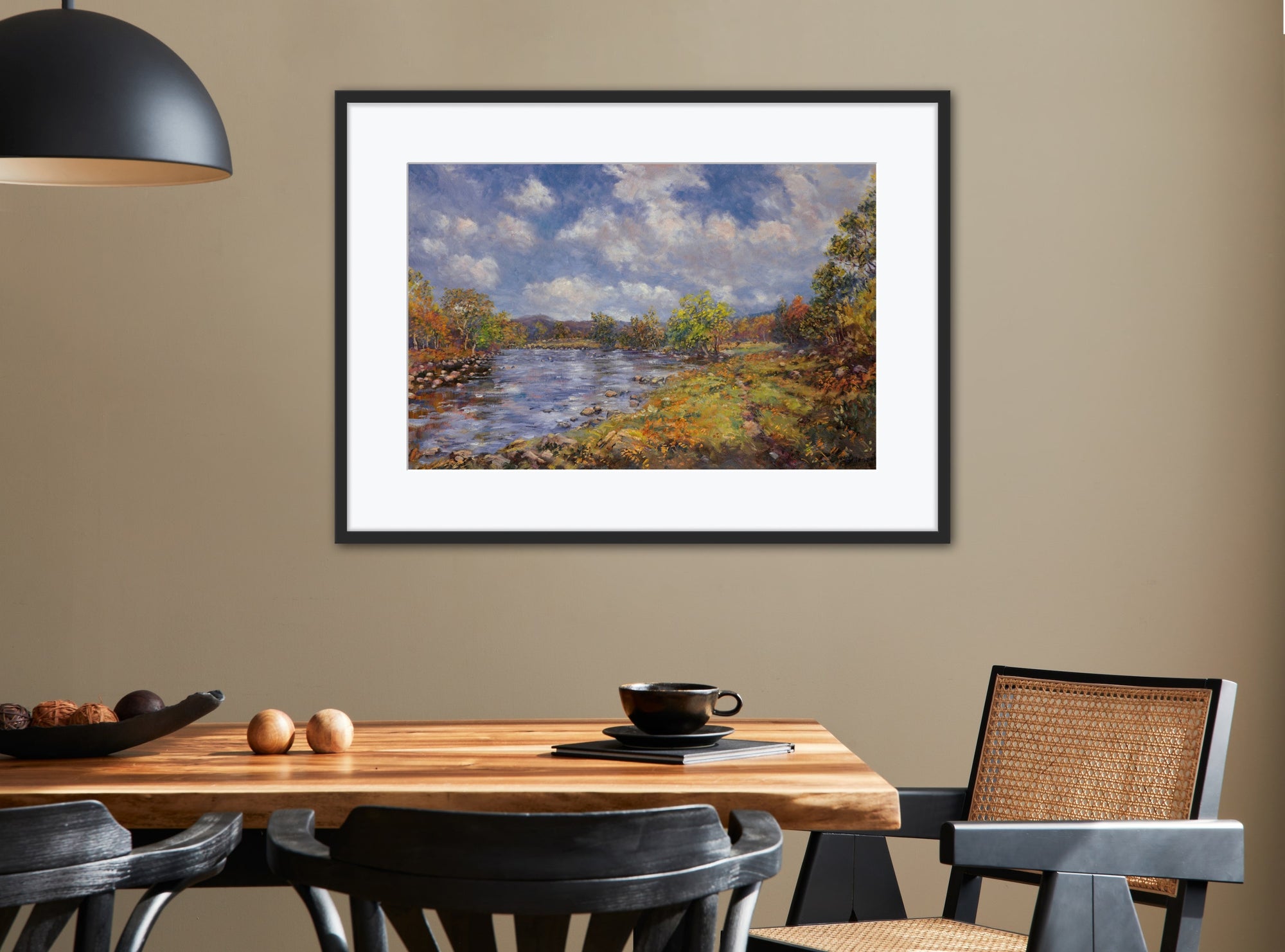'Oh, such a perfect day!' - Fine Art Print of Deeside