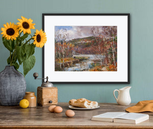 "In Spring Sunshine" - Fine Art Print of Cambus O' May