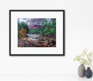 'Uisghe-beatha' - Fine Art Print of The Cairngorms