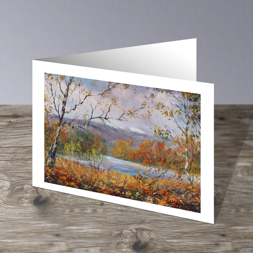 Early snows on Morven- Loch Kinord