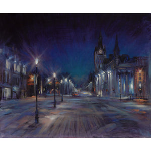 'Midnight Blue' - Fine Art Print of Aberdeen City