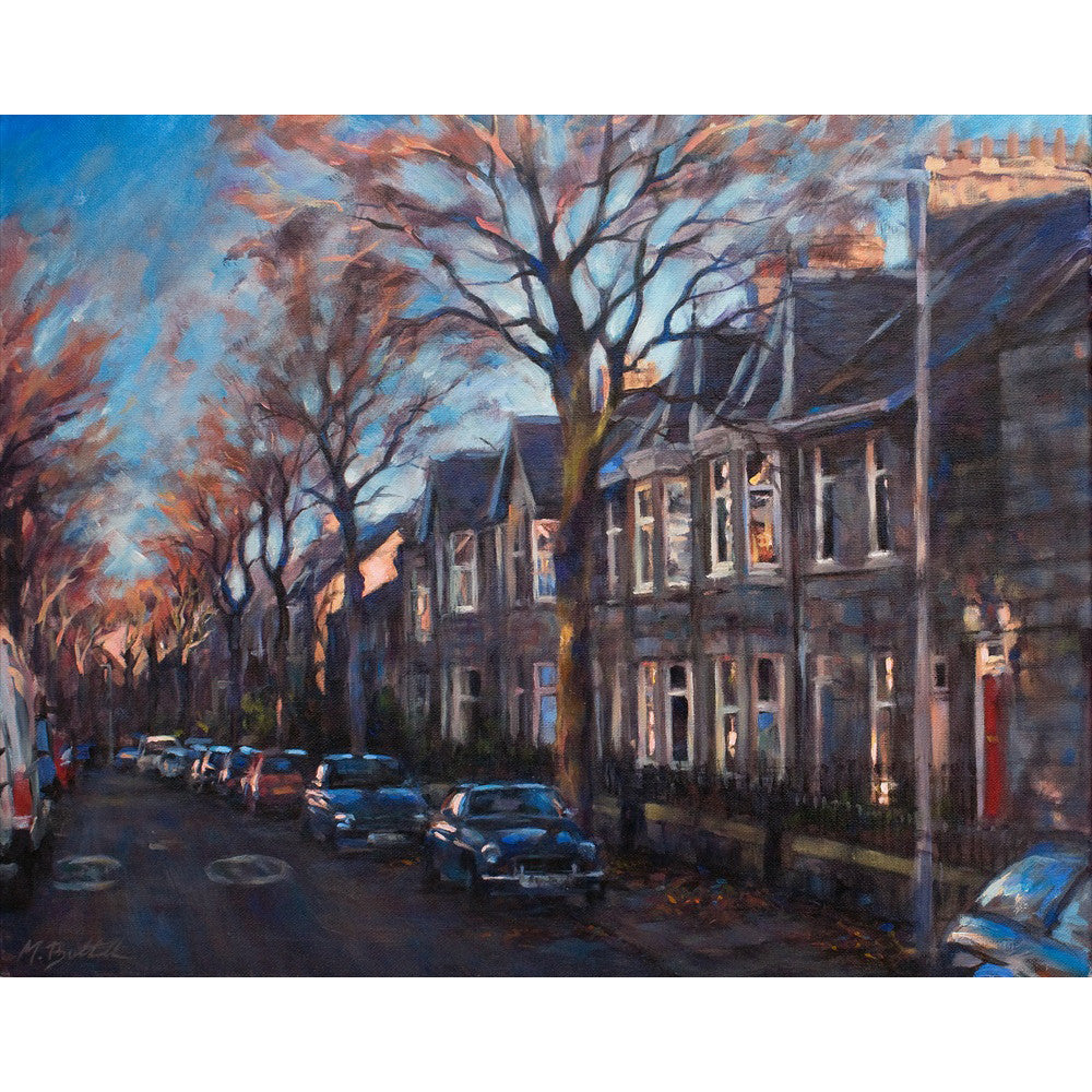 'Murray Terrace' - Fine Art Print of Aberdeen