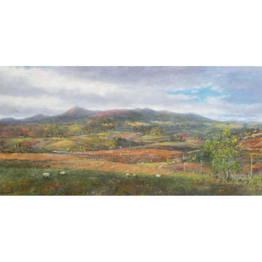 'Over the fields and far away' - Fine Art print of Bennachie, Donside