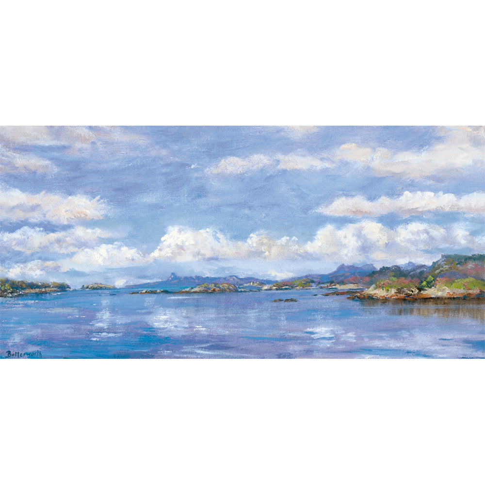 A fresh summer's day on the West Coast of Scotland at Loch Ailort.