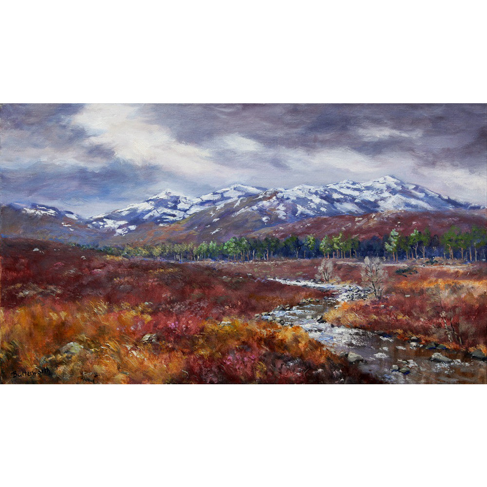 'Snow Patterns' - Fine Art Print of Glenmuick