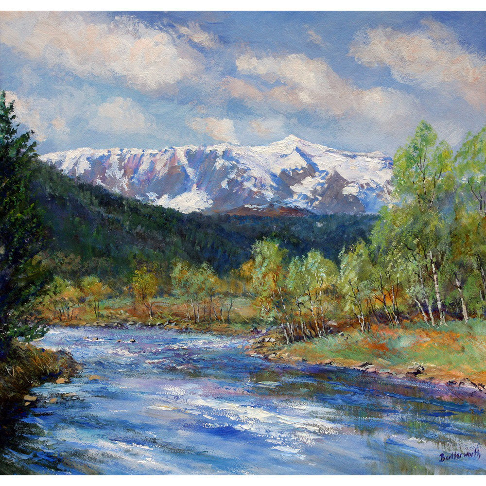 'Spring Sunshine on Royal Deeside' - Fine Art Print