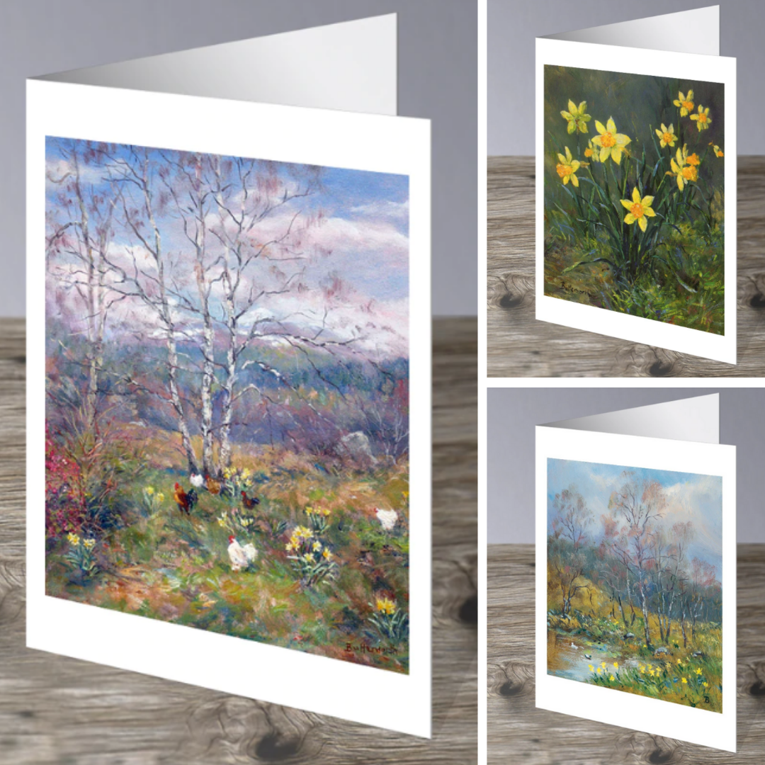Spring Flowers Greeting Card Collection