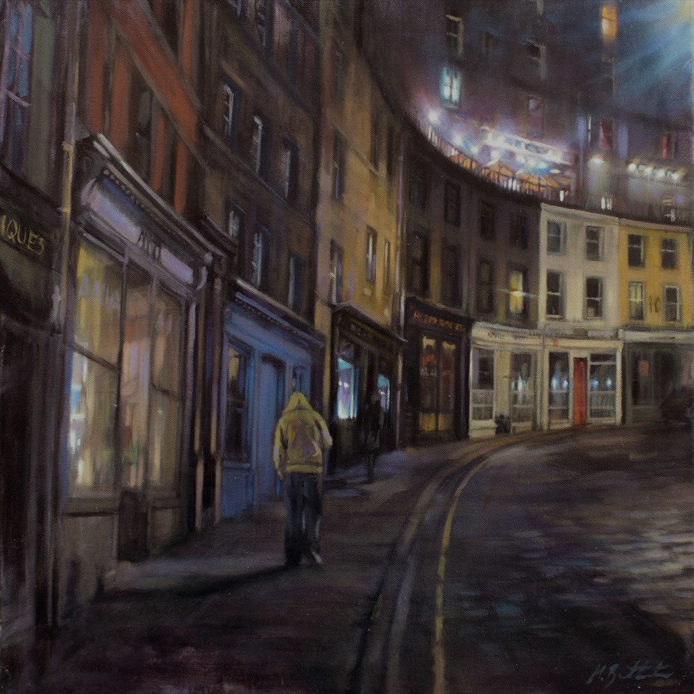 'Tale of Two Cities' - Fine Art Print of Edinburgh City